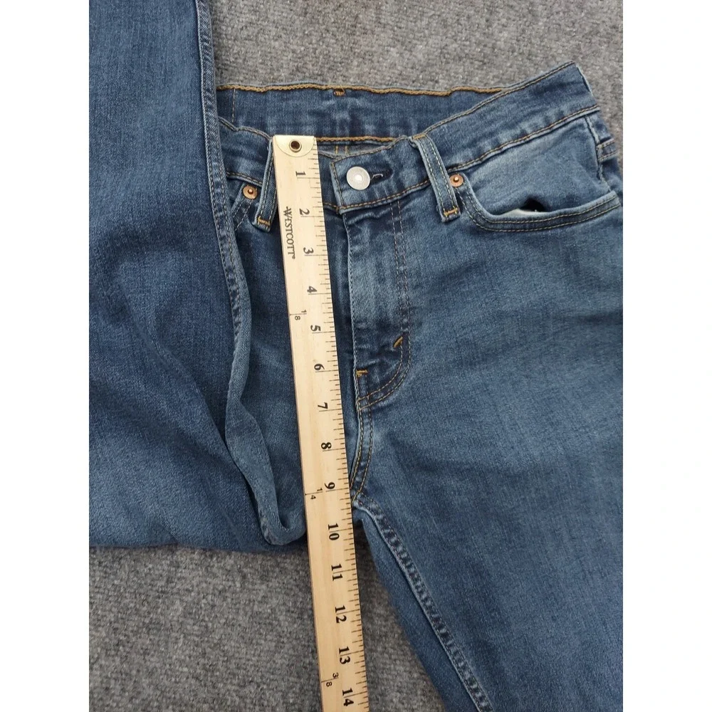 Levis 511 Jeans Mens 30x32 Blue Denim Stretch Slim Straight Leg READ